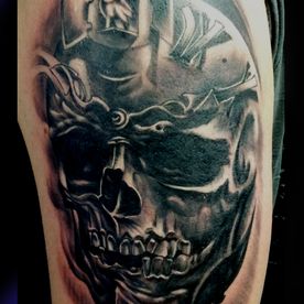 skull tattoo