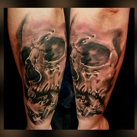 totenkopf tattoo